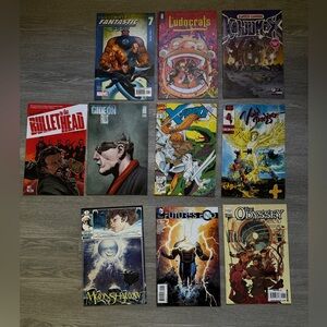 Comic books  Collection with Vibrant Covers